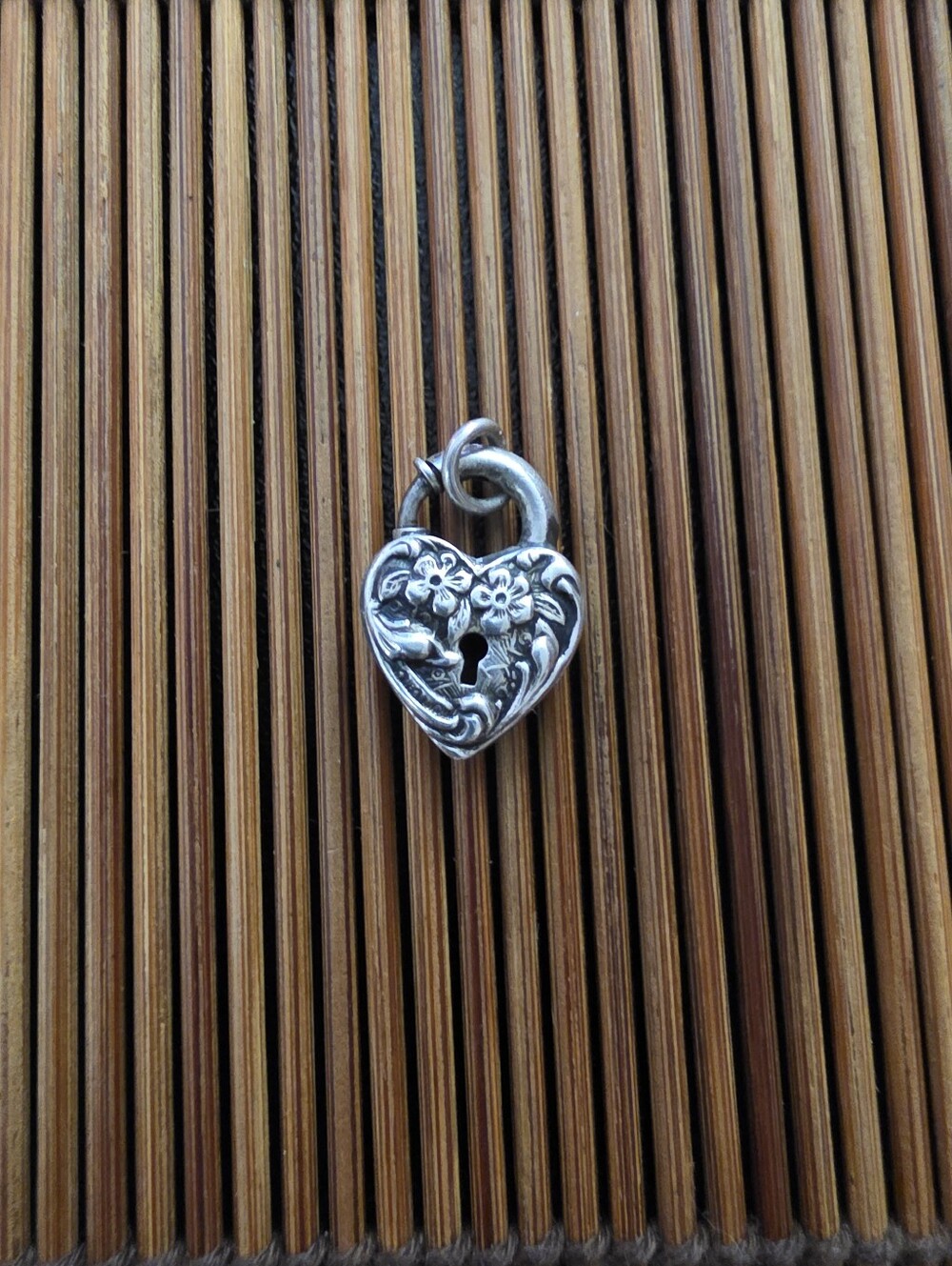 Sterling Silver Walter Lampl Heart Charm (Vintage)